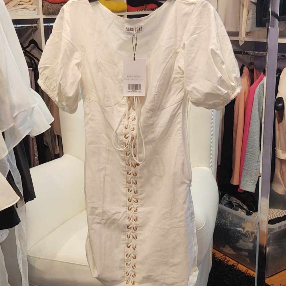 Jazmin Lace Up Dress